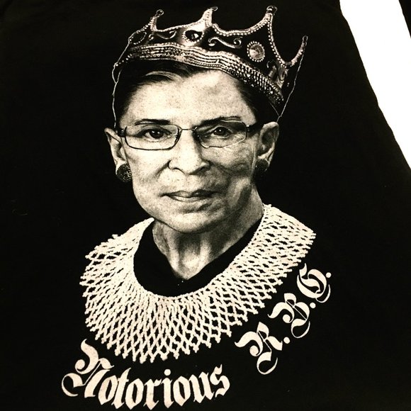$7 or 2/$10 tshirt sale: Notorious RBG Ruth Bader Ginsburg t-shirt - Picture 1 of 4